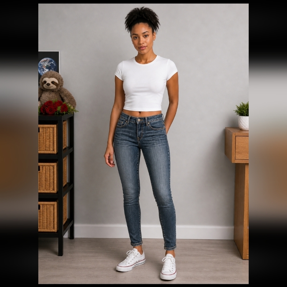 RSQ Miami Jegging wiskered Lap stretchy 3R